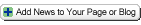 Add News to Your Page or Blog